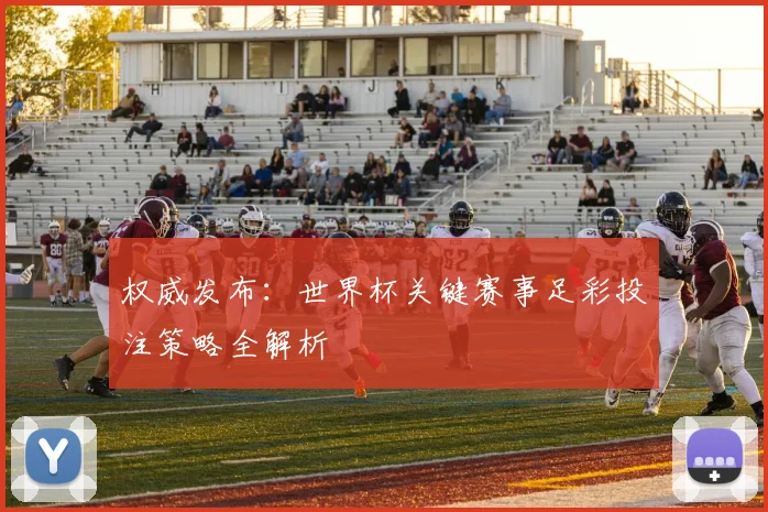 权威发布：世界杯关键赛事足彩投注策略全解析